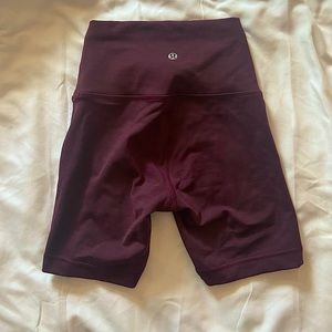 Lululemon Wunder Train High-Rise Short 6"
